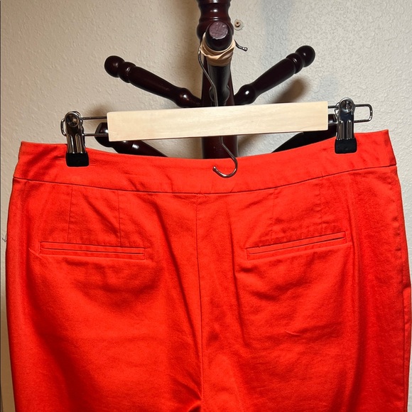 Chico's Orange Ankle Pants - Picture 4 of 5